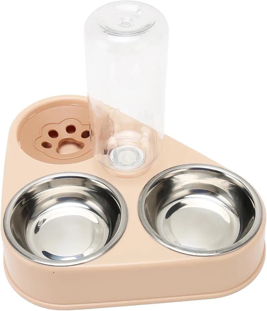 Automatic Drinking Water Dispenser Food Bowl Set Universal