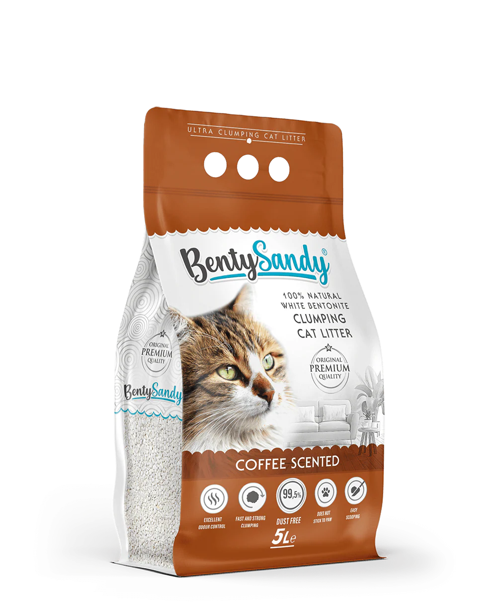 Benty Sandy Clumping Litter Coffee scented - Image 2