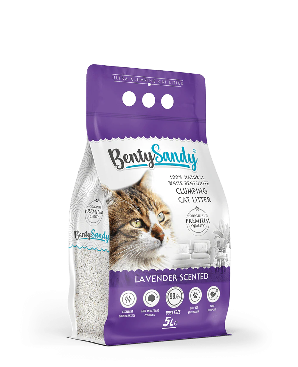 Benty Sandy Clumping Litter Lavender scented - Image 2