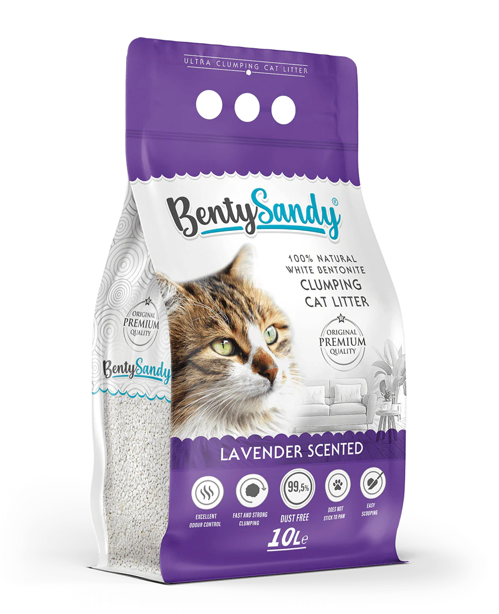 Benty Sandy Clumping Litter Lavender scented - Image 3