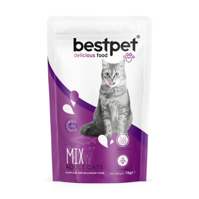 BestPet Delicious Mix Dry Adult Cats (1kg/15kg) - Image 2