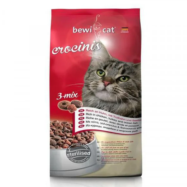 Bewi Cat food Crocinis 3-mix