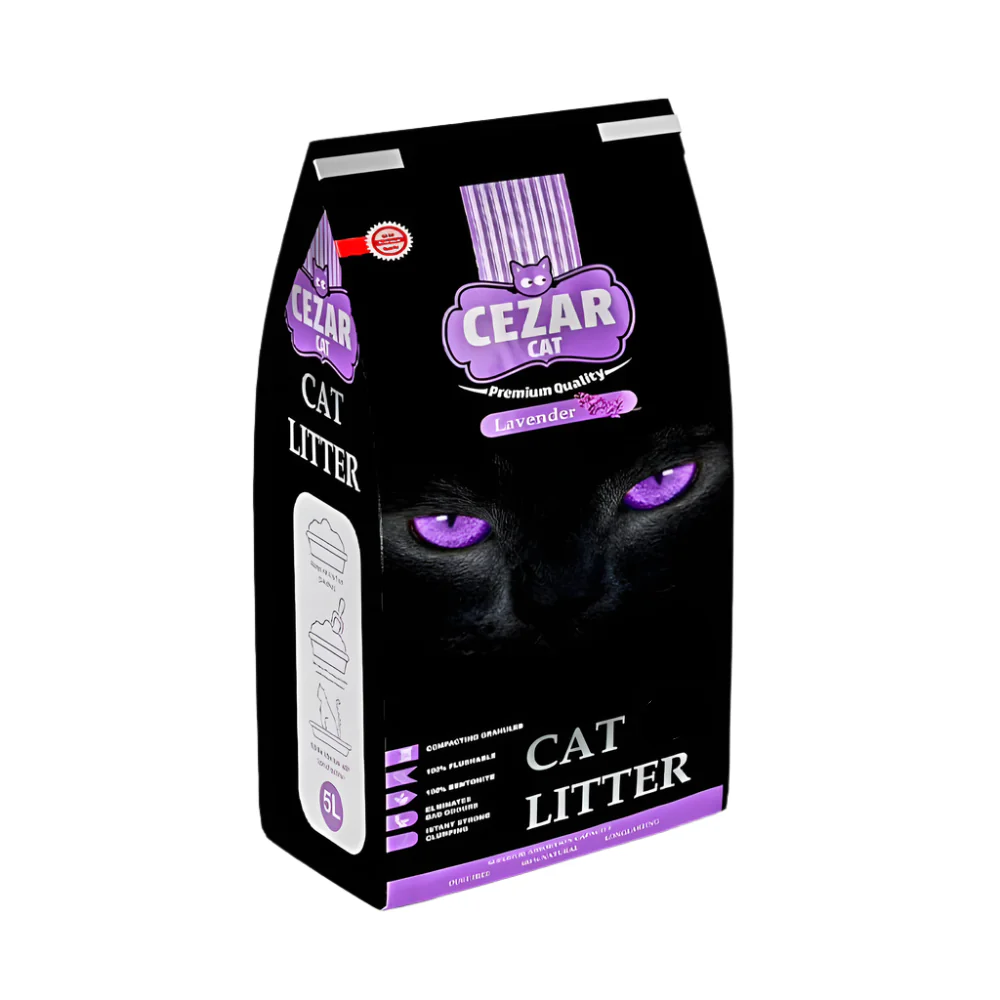 CAESAR Cat Litter Fast Clumping Natural Bentonite 10L - Image 3