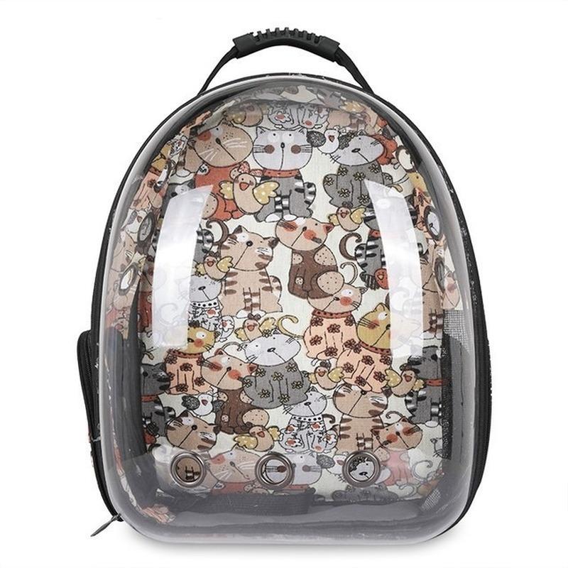 Cat Backpack Outdoor Pet Shoulder Bag Breathable