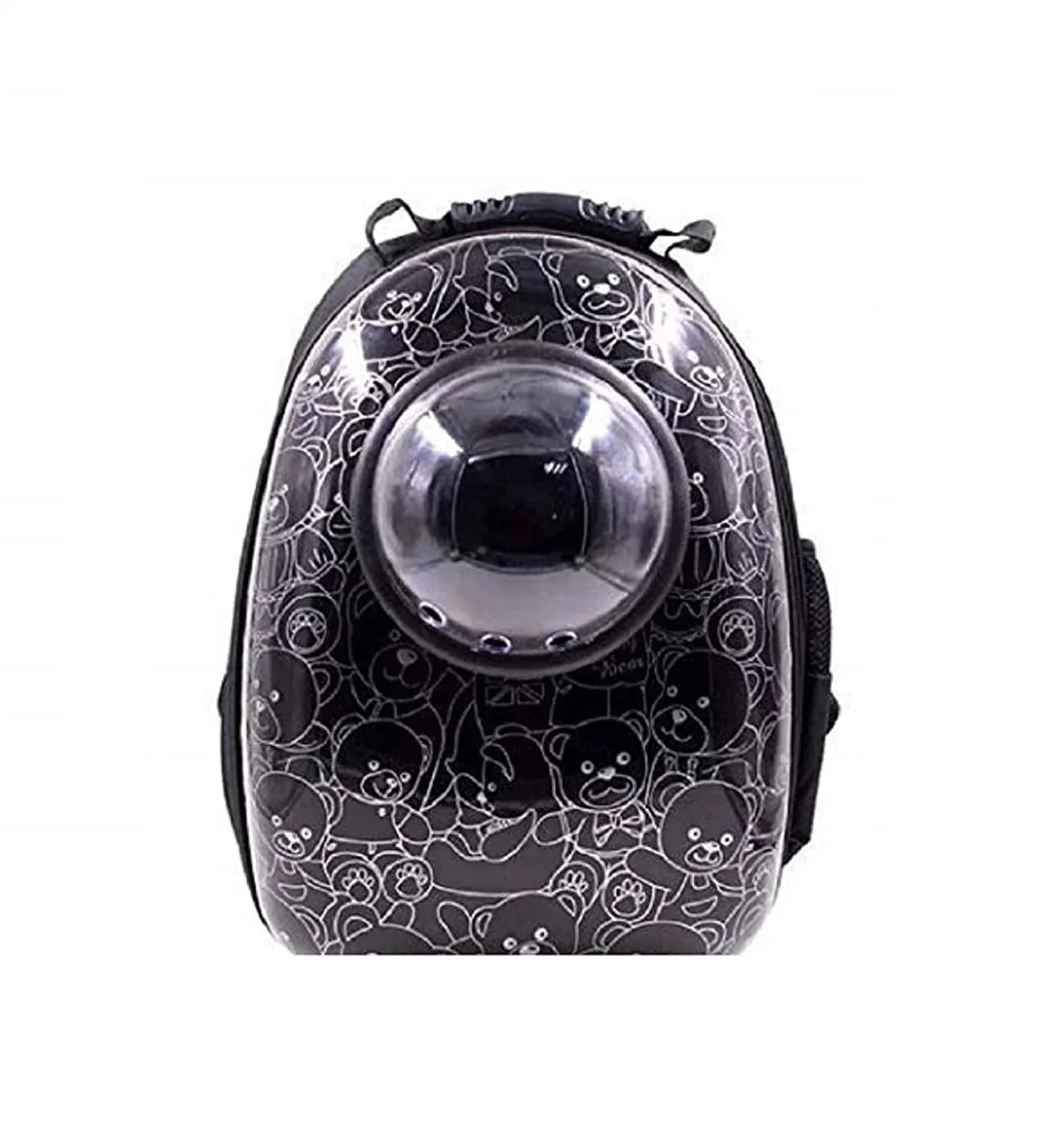 Cat Bubble Waterproof Backpack- BLACK BEAR