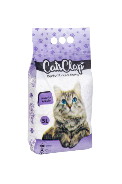 Cat Clap Bentonite Cat Scent 5L - Image 3