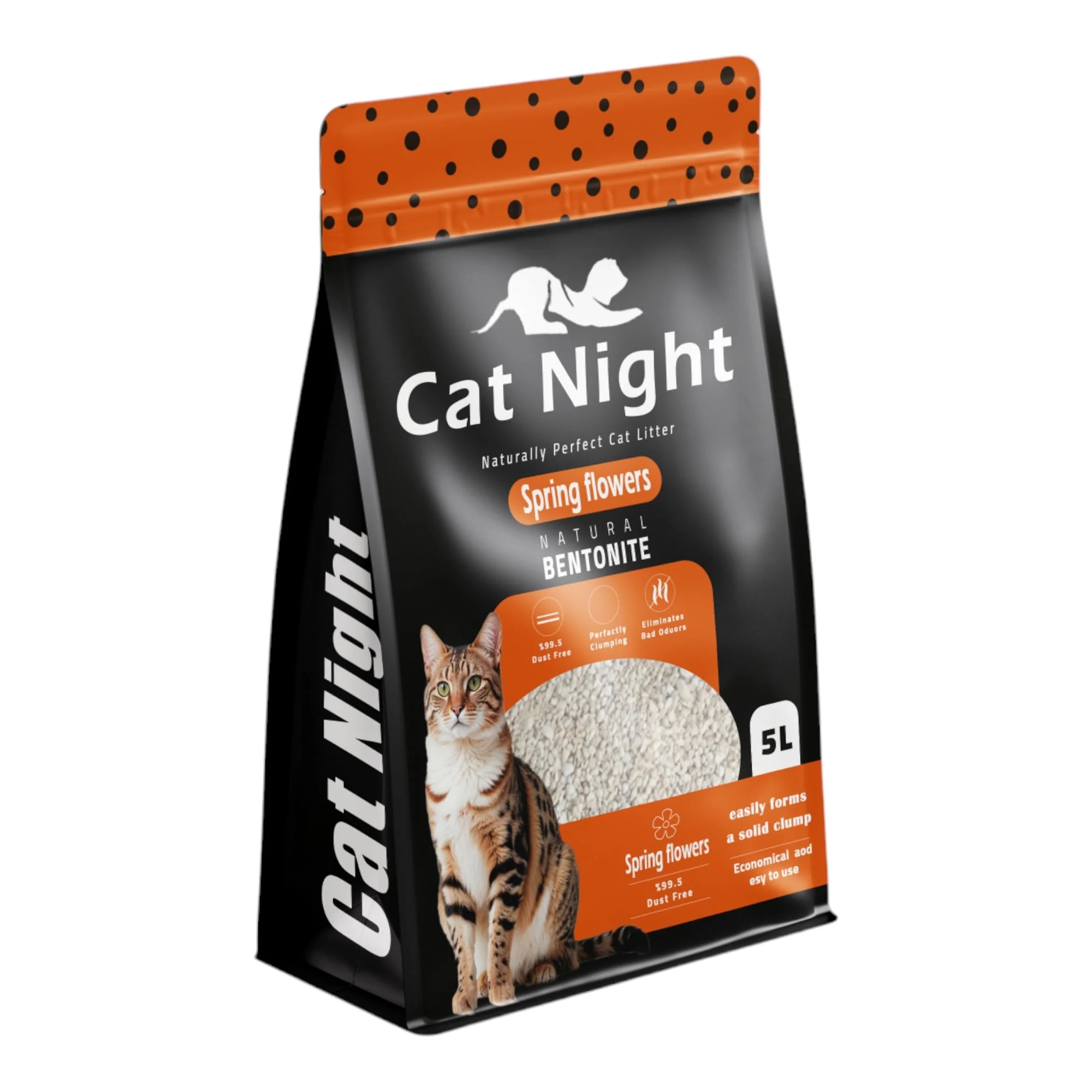 Cat Night Naturally Cat Litter 5L - Image 2