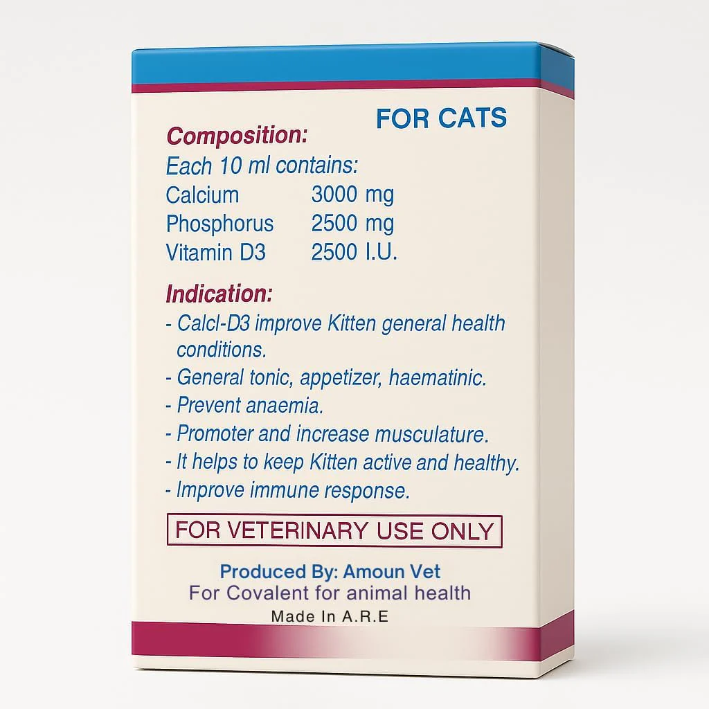 Cat Power Calcium D3 Oral Solution 30ml - Image 2