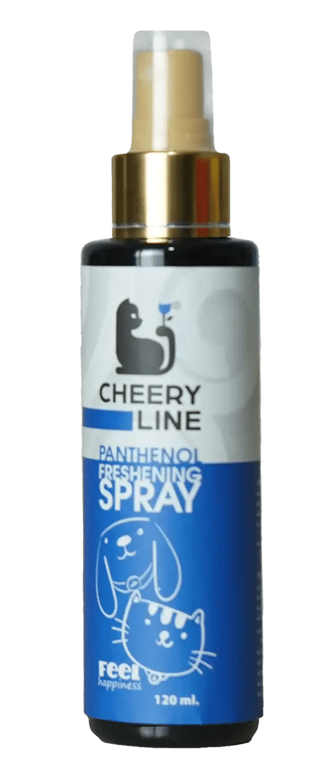 CHERRYLINE Panthenol Freshening & Moisturizer Spray For Cats and Dogs 120ml - Image 2