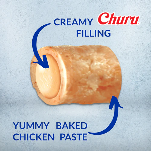 Churu Bites Chicken Recipe wraps Chicken with Tuna Recipe 8 Packs - Image 3