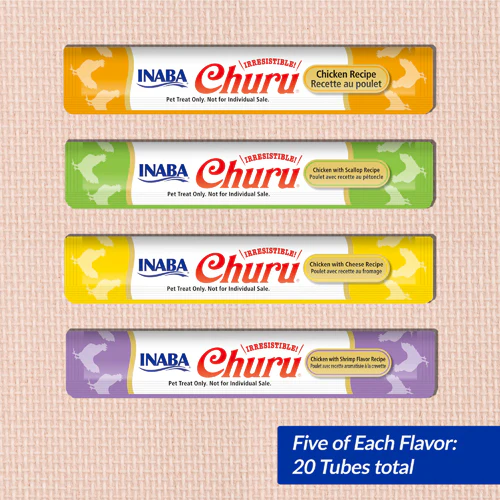 Churu Chicken Variety Pack 20 Tubes - Image 3
