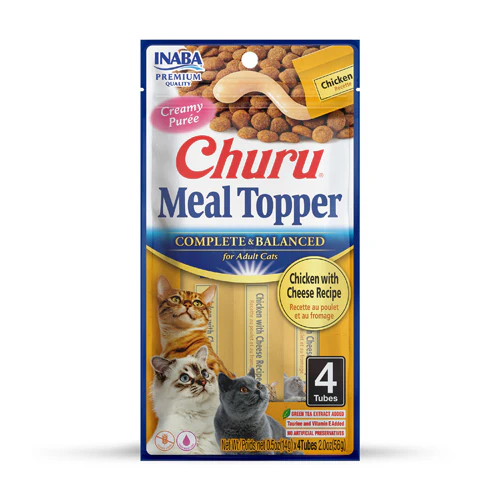 Churu Meal Topper Chicken with Cheese Recipe 4Tubes