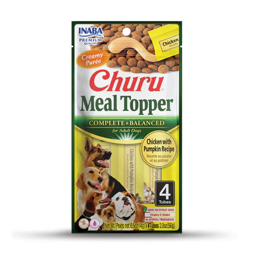 Churu Meal Topper Chicken with Pumpkin Recipe 4Tubes