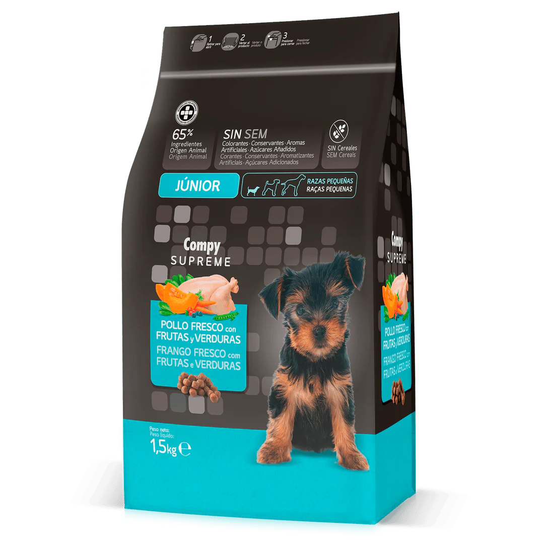 Compy Supreme Junior Dog Dry Food 1.5Kg - unlimited-nature
