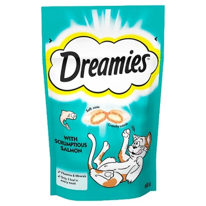 DREAMIES with Scrumptious Salmon Flavour 60g