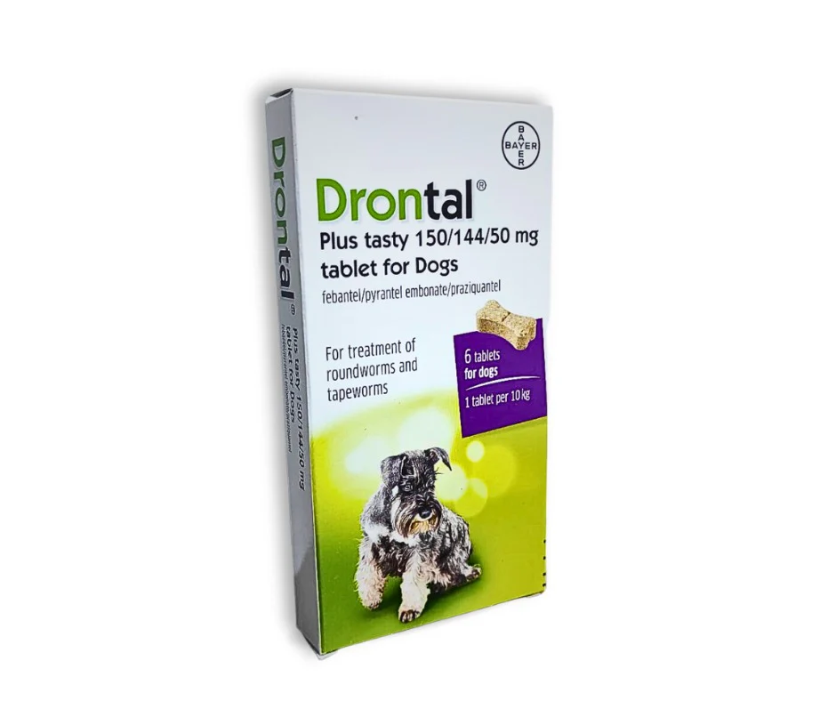 Drontal Dogs Bone (1 Tablet) - Image 2