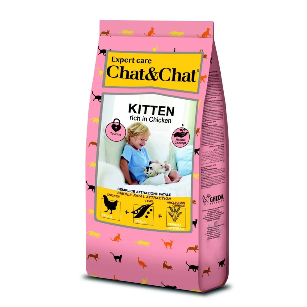 Expert Chat & Chat Kitten Rich in Chicken Dry Food 900g _ 14kg