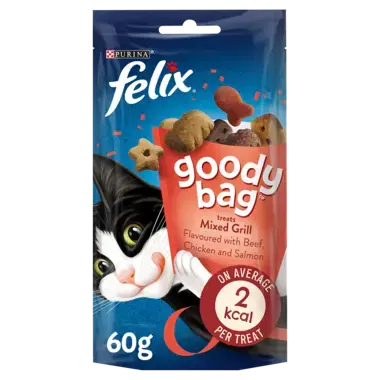FELIX® Goody Bag Mixed Grill Cat Treats 60gr