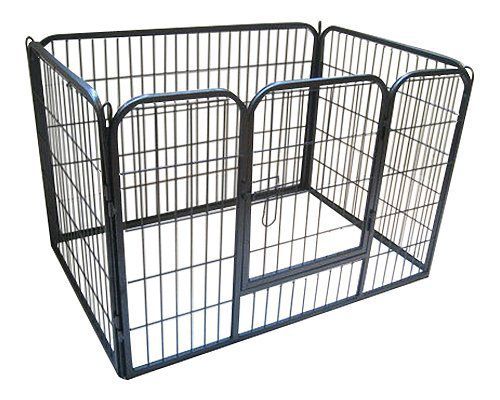 Foldable Dog Kennel Both Indoor Outdoor Use Collapsible Design (120*60*70m)