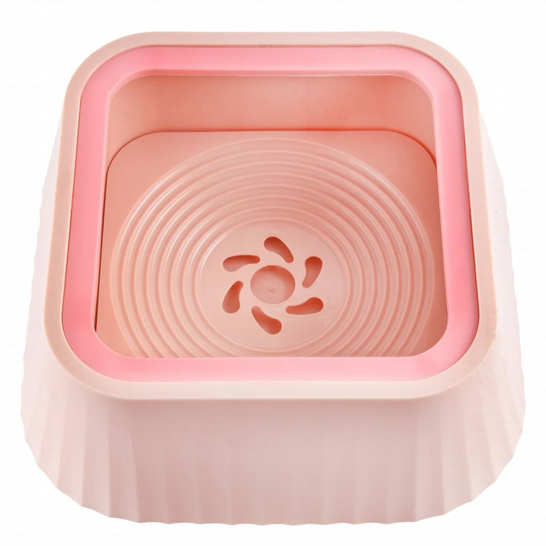 For Ever Large Square Pet Bowl