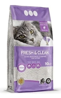 Fresh & Clean Clumping Cat Litter  10 Lt - Image 2