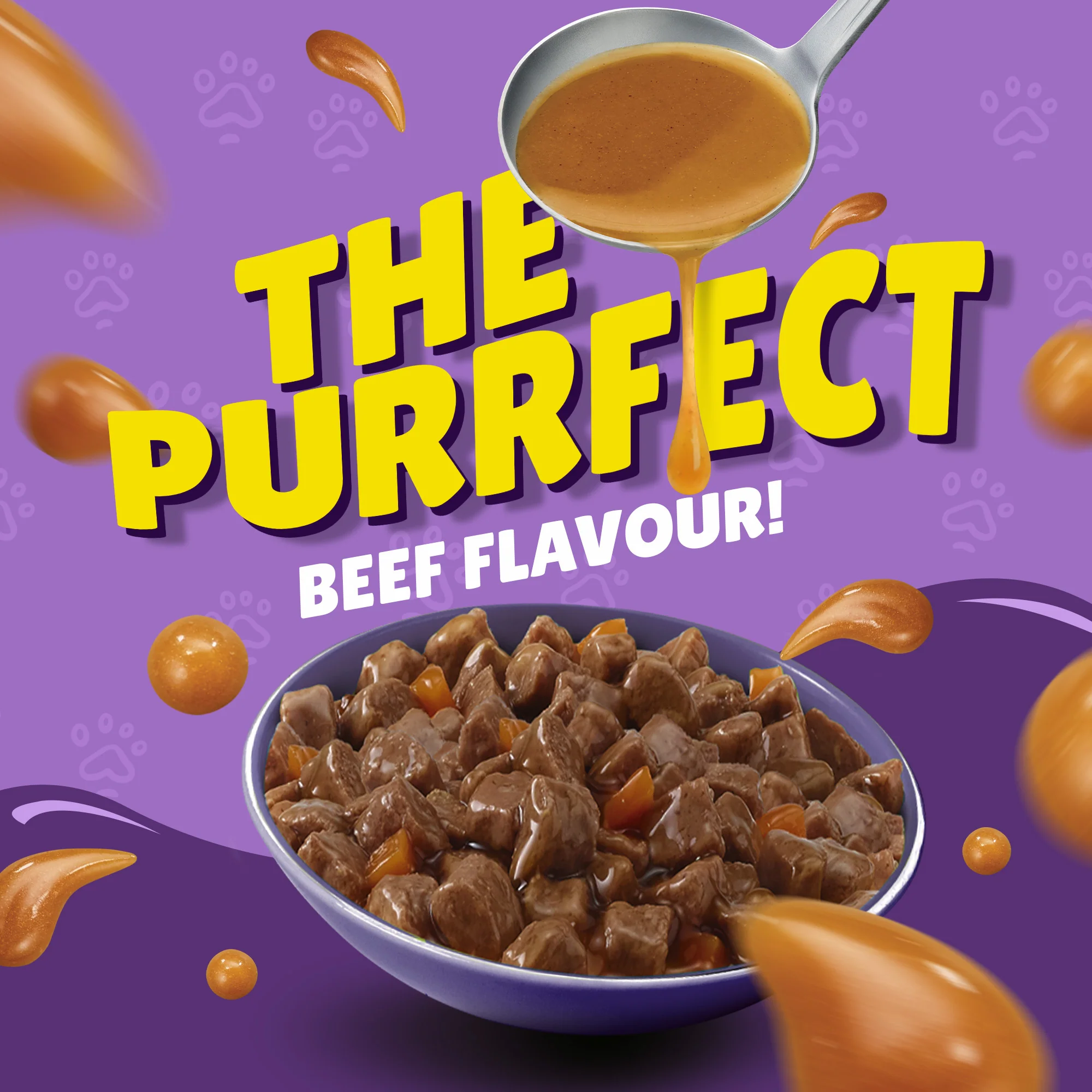 FRISKIES Beef in Gravy Wet Cat Food 85g - Image 2