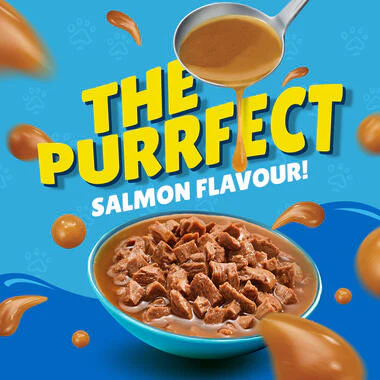 Friskies With Salmon In Gravy Wet Cat Food 85g - Image 2