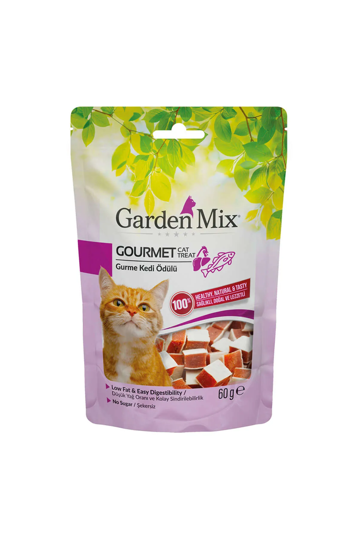 GARDEN MIX GOURMET CAT TREAT 60 G