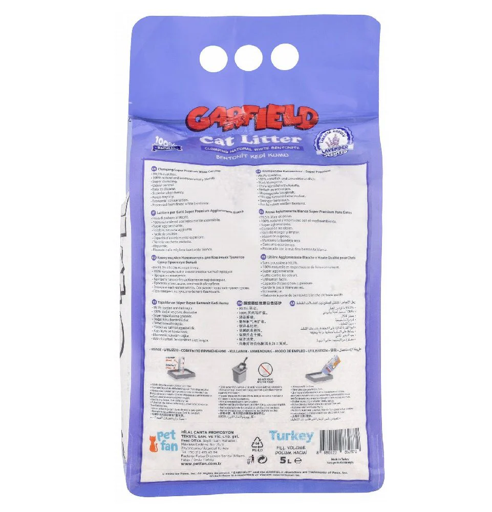 Garfield Clumping Cat Litter - Scented (5L) - Image 3