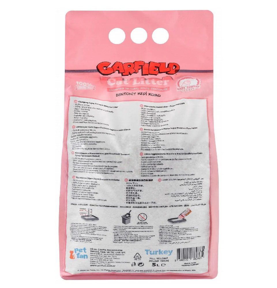 Garfield Clumping Cat Litter - Scented (5L) - Image 6