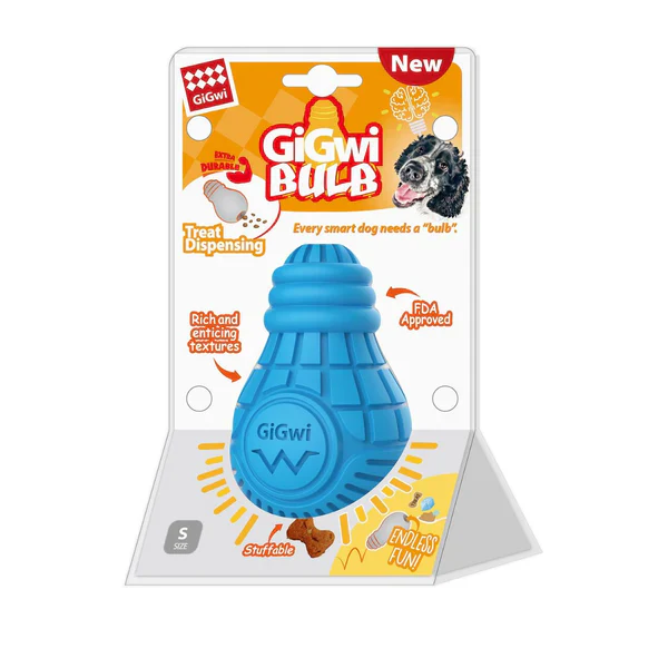 GiGwi Treat Dispensing Bulb Dog Toy -(s) - Image 3