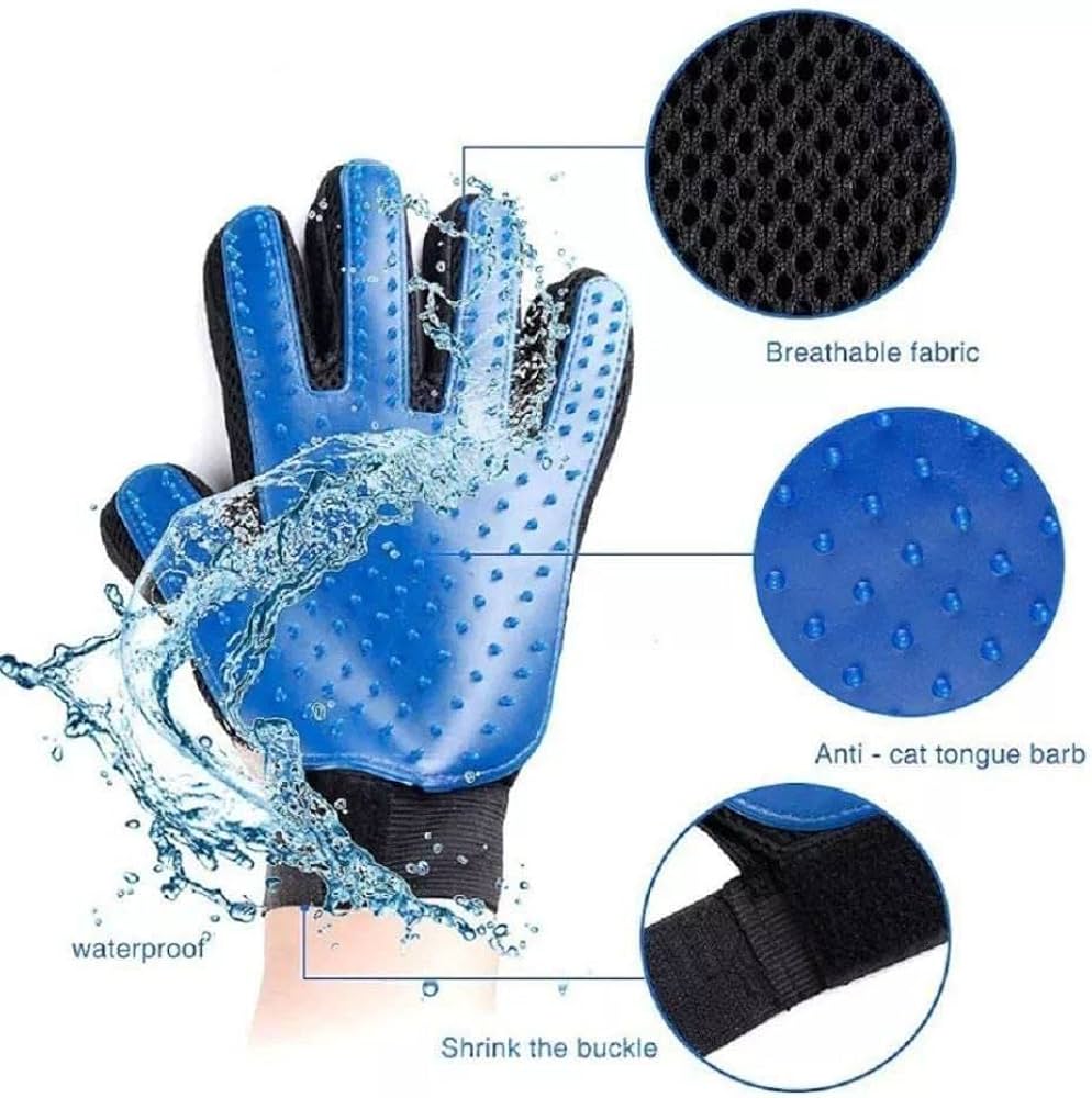 Glove For Cat & Dog (BLUE/RED) - Image 2