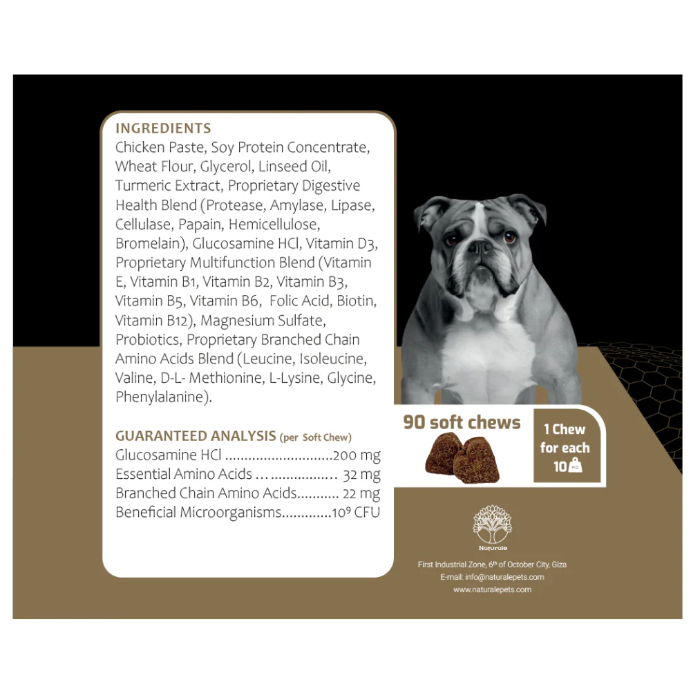 K9 Bully Protein (90 Soft Chews) - Image 3