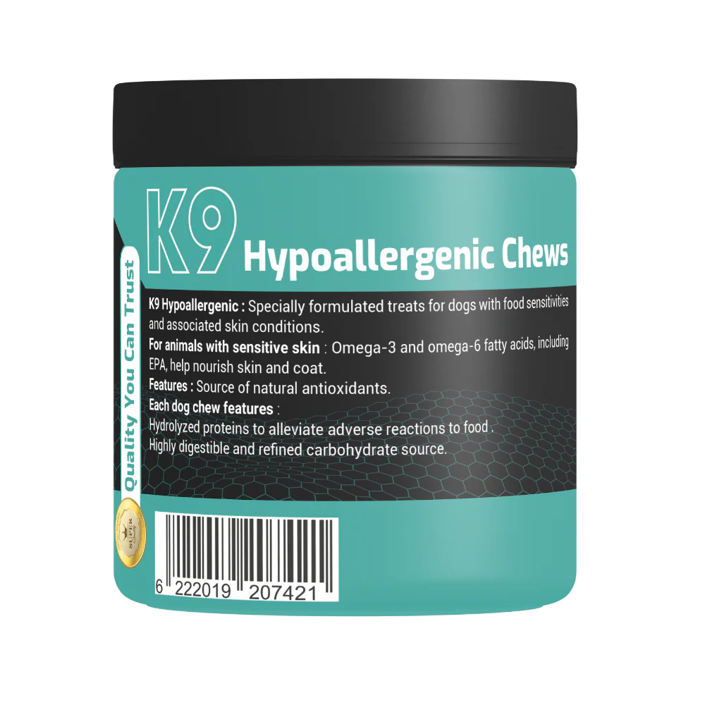 K9 Hypo allergenic For Dogs (90 Soft Chews) - Image 2