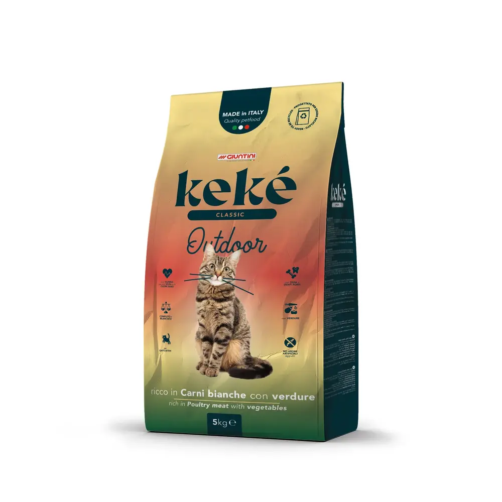 Keke Classic Outdoor Complete food for adult cats (5Kg)