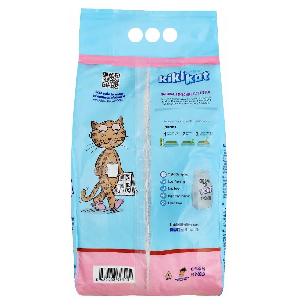 Kiki Kat White Bentonite Clumping Cat Litter  (10L) - Image 4