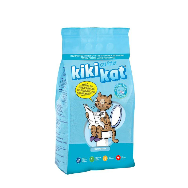Kiki Kat White Bentonite Clumping Cat Litter Scented (20L) - Image 2