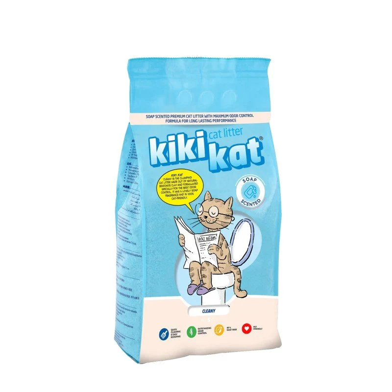 Kiki Kat White Bentonite Clumping Cat Litter  (5 L) - Image 4