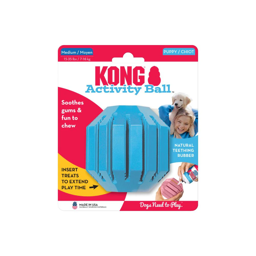 Kong Puppy Activity Ball Medium - Image 4