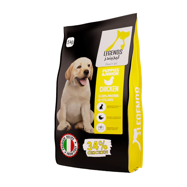 Legends  Dry Food For Puppies & Junior Dogs (2kg/5kg) - Image 5