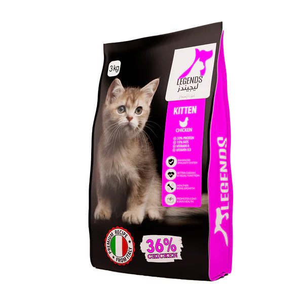 Legends For Kitten Dry Food (1kg/3kg) - Image 7