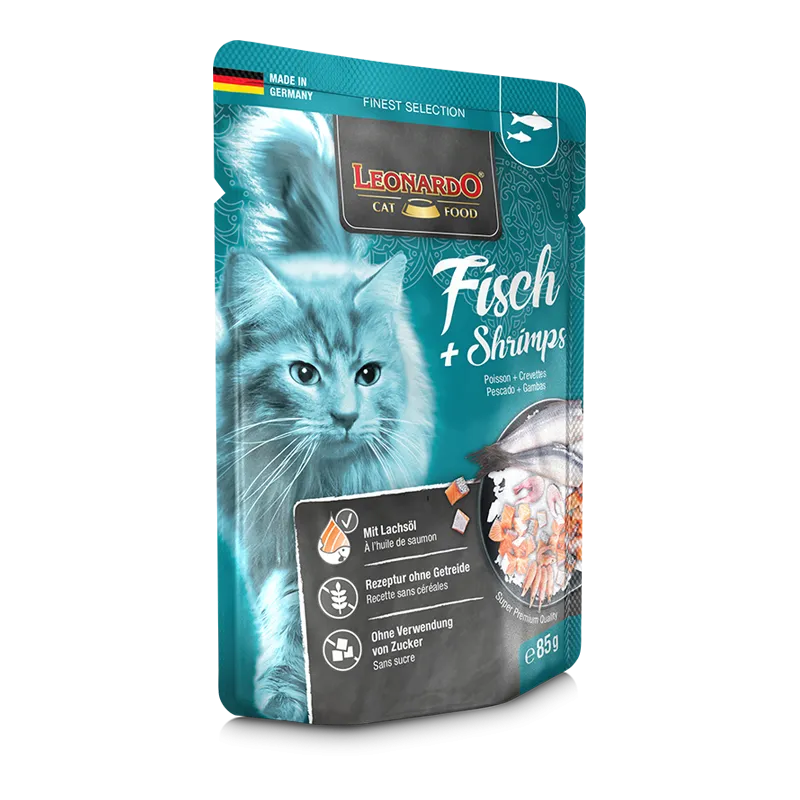 Leonardo Finest Selection Fish + Shrimps (85g)
