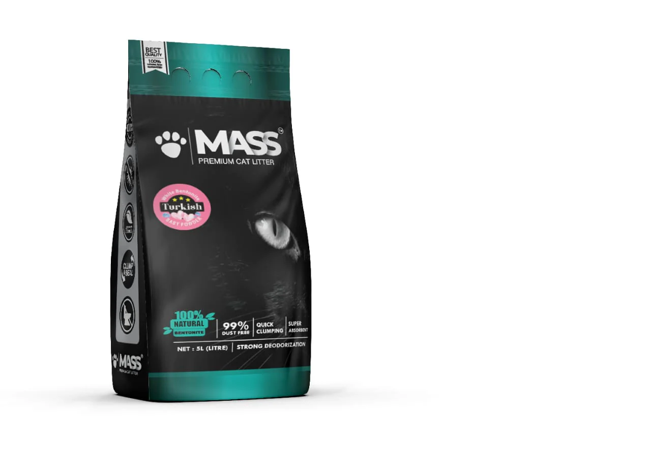 MASS Clumping Cat Litter -  Scent 5 L - Image 3
