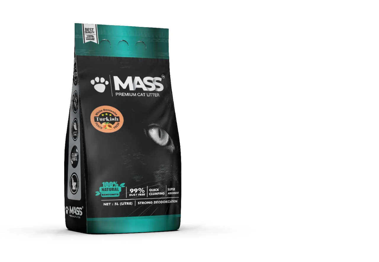 MASS Clumping Cat Litter -  Scent 5 L - Image 4