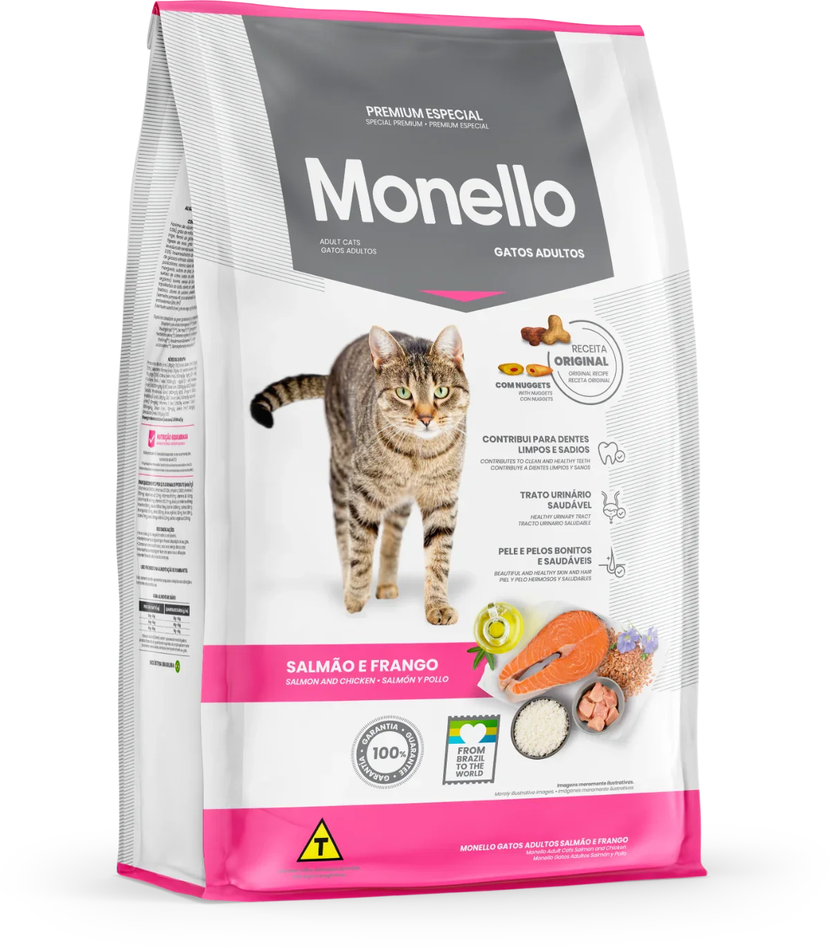 Monello Special Adult Cat Salmon and Chicken 1kg