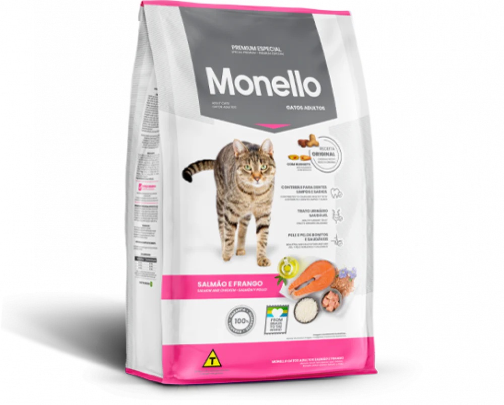 Monello Special Premium Adult Cat Salmon, Tuna & Chicken