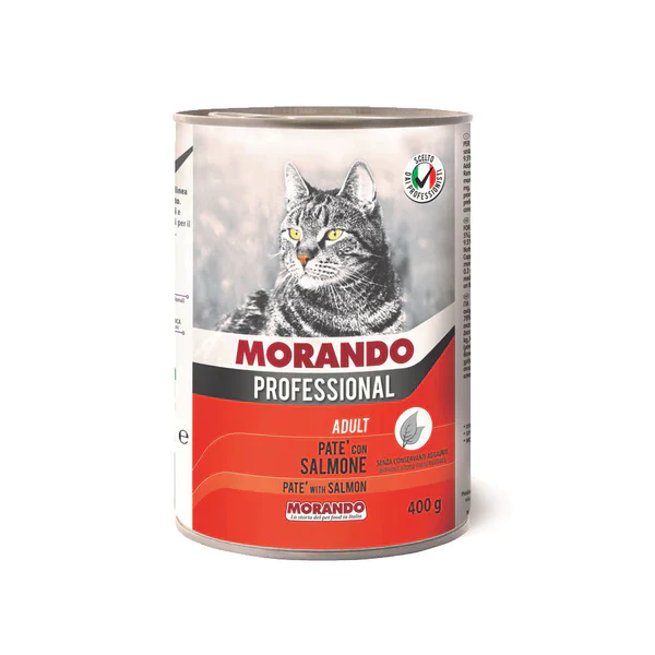 Morando Professional Adult Cat Paté WITH SALMON 405 g