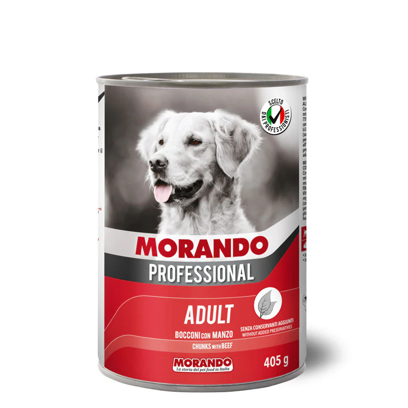 Morando Professional CHUNKS WITH BEEF 400 GR