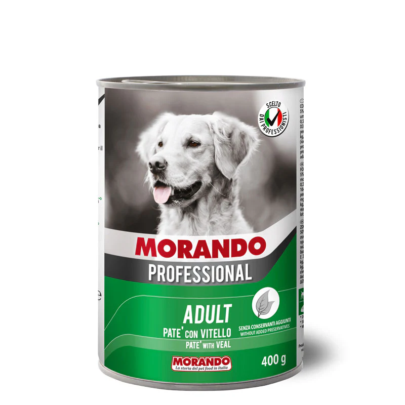 Morando Professional Dog Pate with Veal  400GR