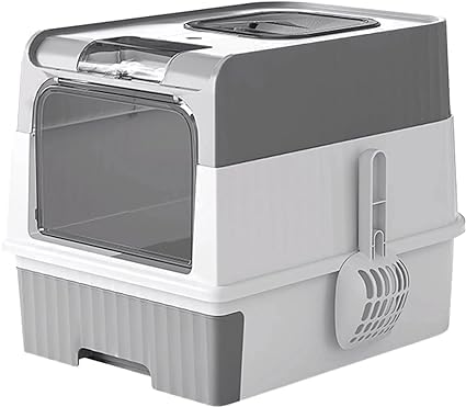 Naomi Mouse house Double Door Cat Litter Box E267 - Image 9